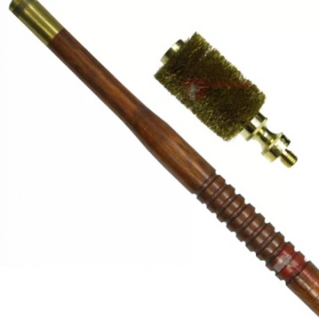 Choke cleaning rod and brush