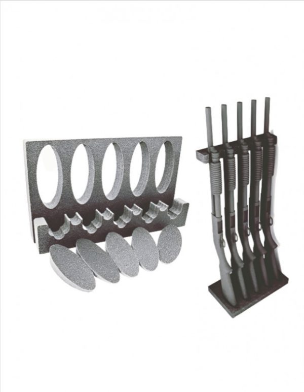 Gun cabinet 5 gun foam set