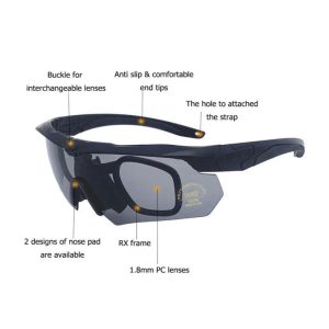 Polorized shooting glasses