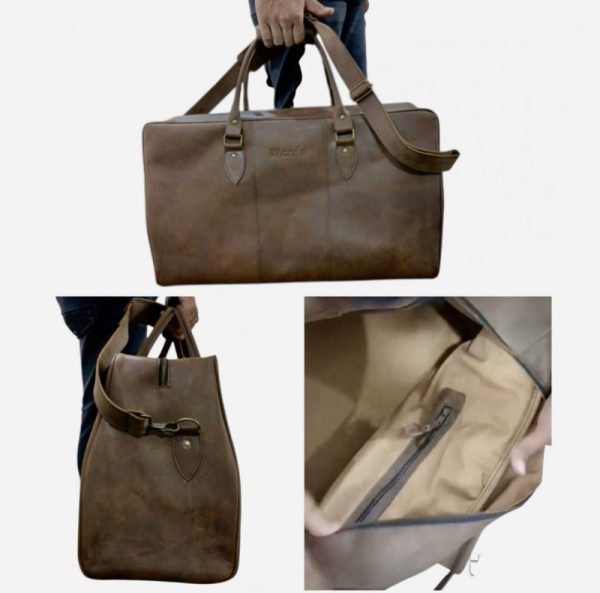 Leather Shooting Accessory Bag