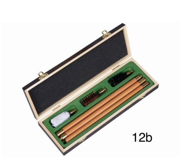 12 Gauge cleaning kit with Rods/Mop